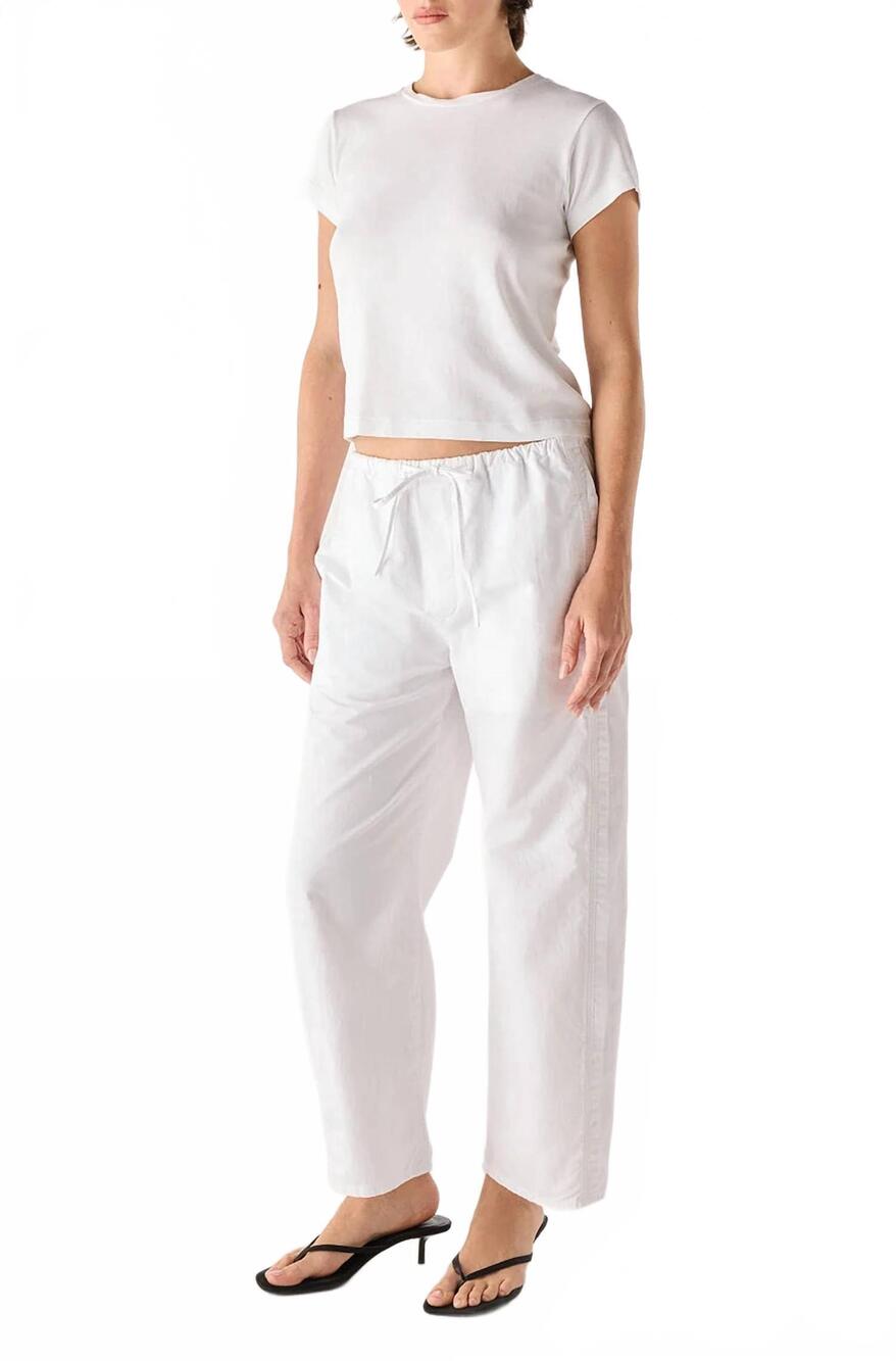 NEW AMO simone pants in white